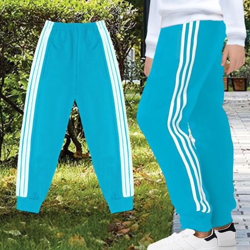 Долнище в наситеносиньо с 3 канта