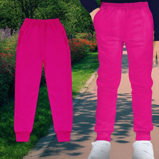 Долнище с щрик в циклама