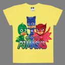 Тениска PJ Masks в жълто
