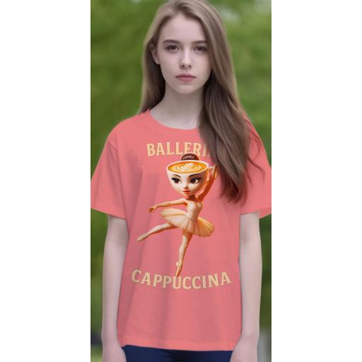 Тениска Балерина Капучина в праскова