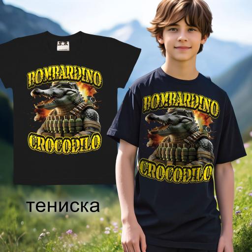 Тениска Бомбардино Крокодило