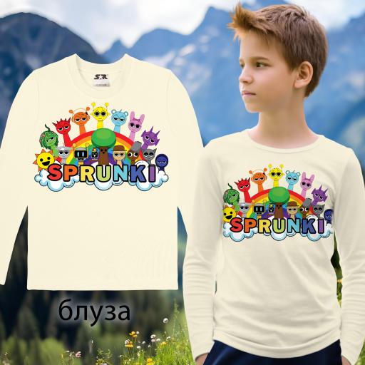 Блуза тънка Спрунки в екрю