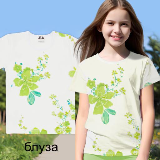 Тениска с цветя № 9