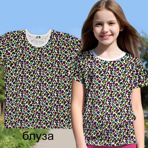 Тениска с цветя № 19