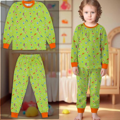 Пижама веселите играчки в резеда