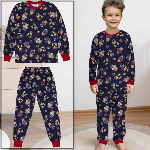 Пижама в тъмносиньо 1