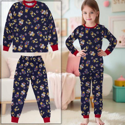 Пижама в тъмносиньо 1