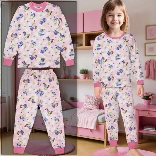 Пижама с патета в розово