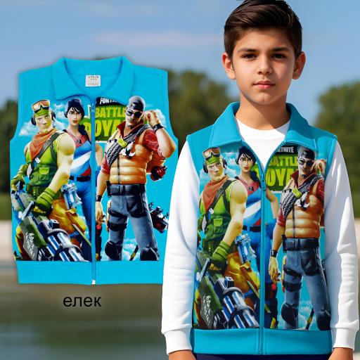 Елек Фортнайт в наситеносиньо