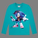 „Блуза за момче с герой Sonic и дълъг ръкав“