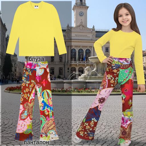 Комплект 2 части (б/п) №24 в жълто