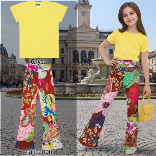 Комбинация 2 части (т/п) №24 в жълто