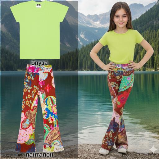 Комбинация 2 части (т/п) №24 в резеда