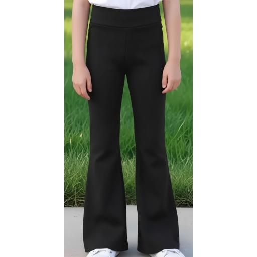 Панталон чарлстон в черно