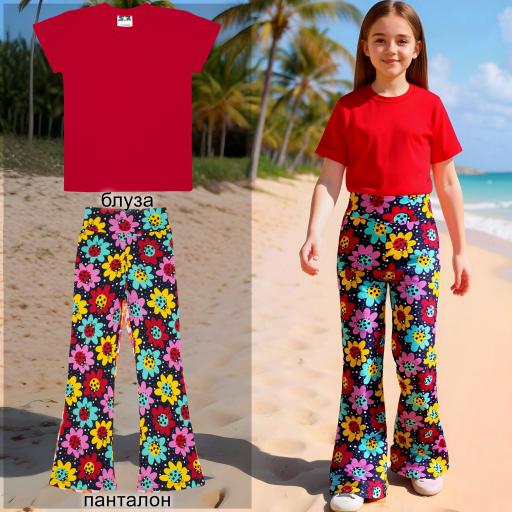 Комбинация 2 части (т/п) №17 в червено