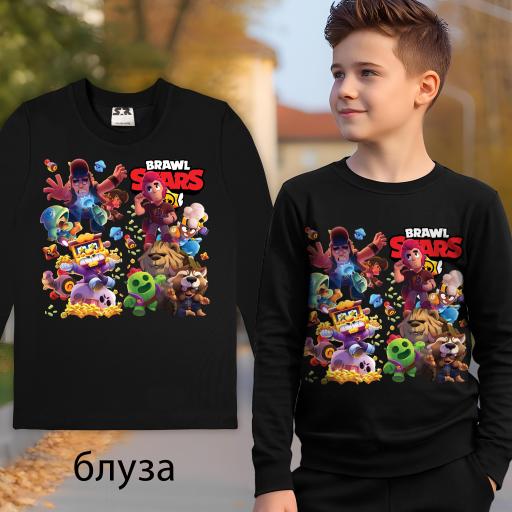 „Детска блуза Brawl Stars – модерна и удобна“
