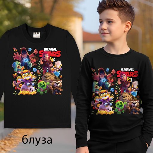 „Детска блуза Brawl Stars – модерна и удобна“