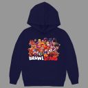 „Суичър с качулка – Brawl Stars дизайн за деца“
