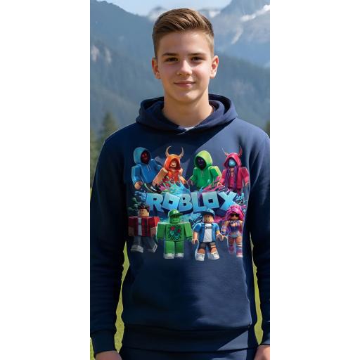 Модна блуза за момче с Roblox персонажи