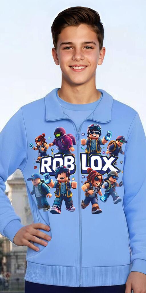 Моден детски суичър за момче – Roblox дизайн