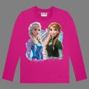 Детска блуза Frozen Style с DTF печат върху мека памучна материя.