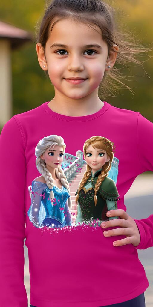 Блуза с героини от Frozen – комфорт и приказен стил от Stella-Ruse.