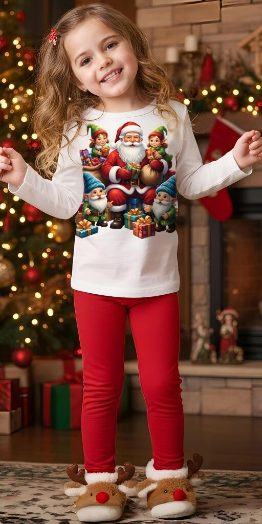 Празничен аутфит за Коледа – удобна блуза и клин.