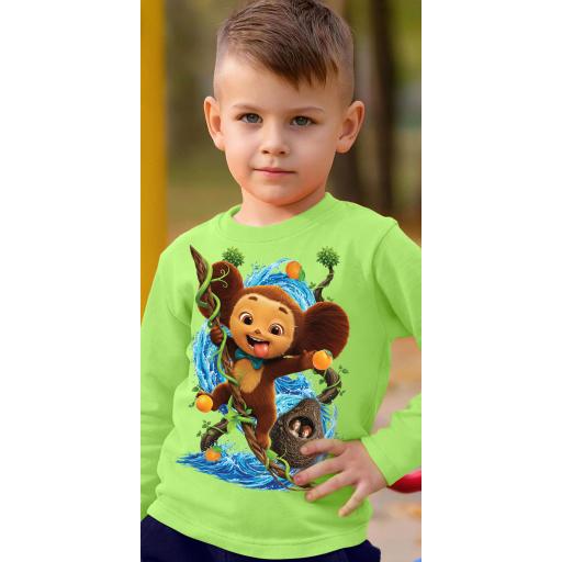 Блуза “Чебурашка” в нежно резедаво — уют и усмивки в едно