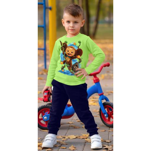 „Резеда комплект с Чебурашка и универсално долнище“