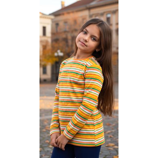 Блуза тънка райе 2 цветно