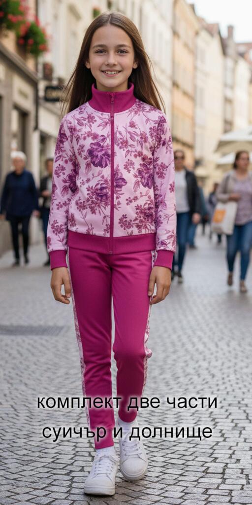 Комплект (с/д) на цветя 1 в розово (любим к-кт)