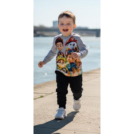 Комплект 2 части (б/д) Пес Патрул в сиво