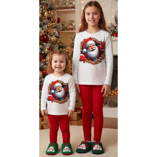 „Коледен сет с Дядо Коледа и празничен червен клин“