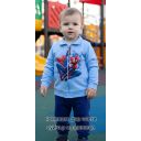 Комплект плътен 2 части (с/д) Спайдърмен в синьо