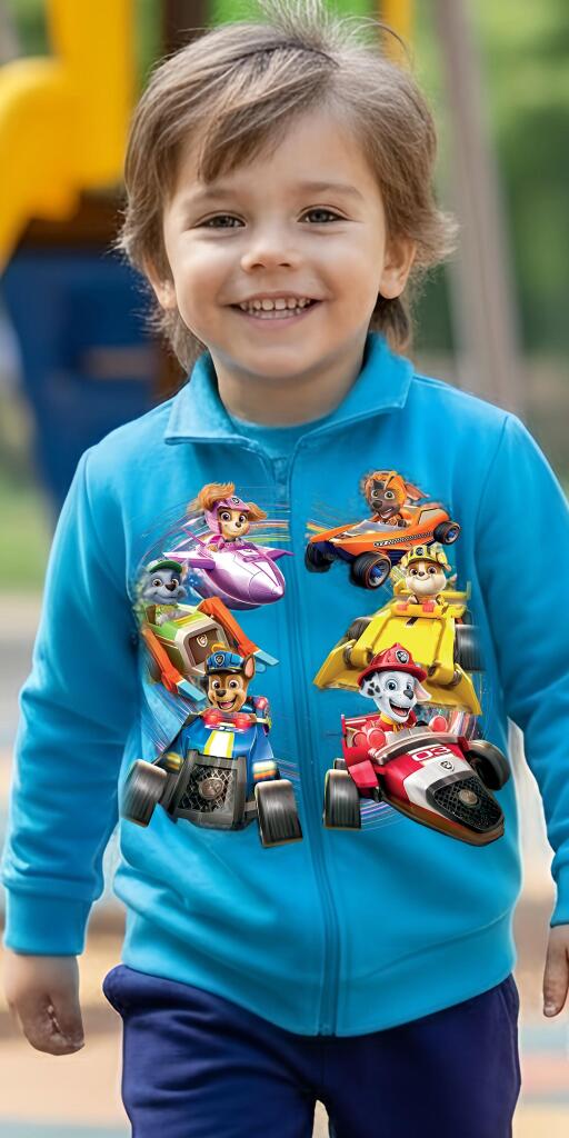 Суичър плътен Пес Патрул в синьо