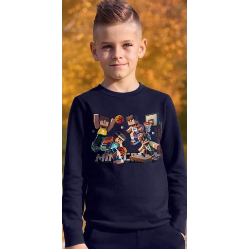 „Блуза с Minecraft принт – модерна и удобна за момчета“