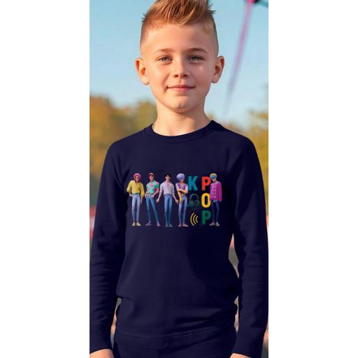 Модна блуза с K-POP вдъхновение за момче
