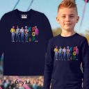 Модна блуза с момчета K-POP идоли