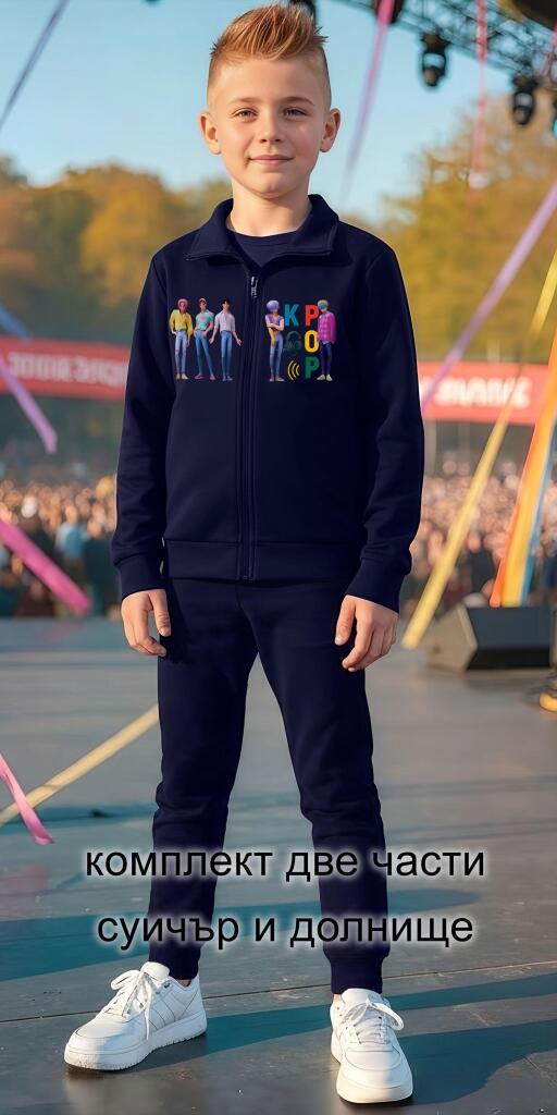 Удобен спортен сет в K-POP стил