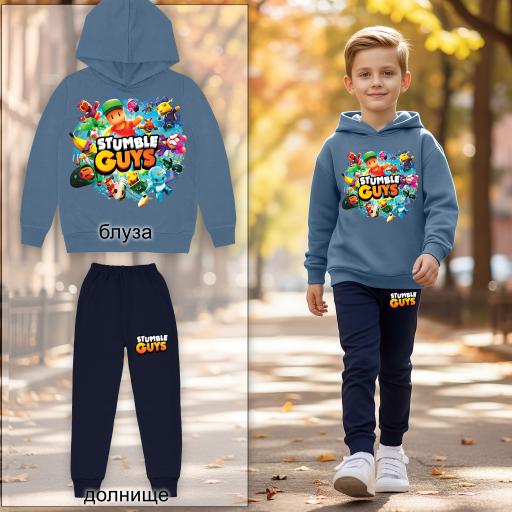 Комплект плътен 2 части (б.к./д.) Стъмбъл гайс в парламен