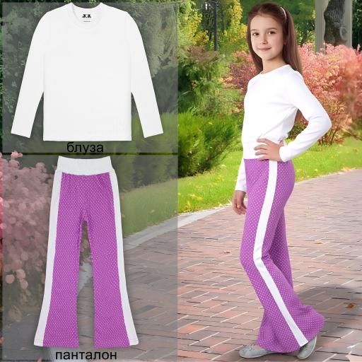 Комплект 2 части (б/п) № 8 в бяло