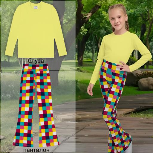 Комплект 2 части (б/п) №18 в жълто