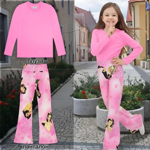 Комплект 2 части (б/п) №23 в розово