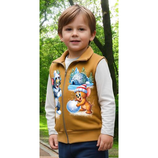 Елек дебела вата Том и Джери в горчица