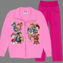 Комплект за момиче Paw Patrol – розов суичър и цикламено долнище