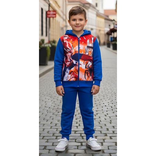 Комплект дебела вата 2 части (с/д) Спайдърмен в червено