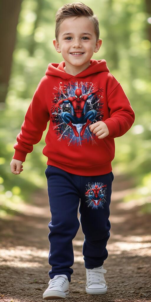 Комплект по-плътен 2 части (б.к/д) Спайдърмен