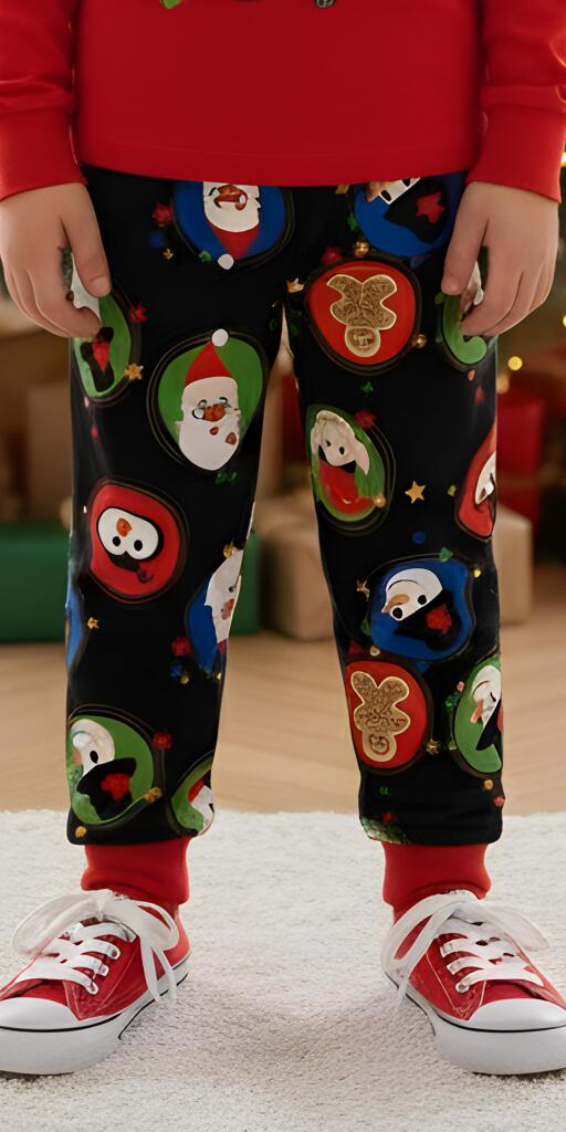 Долнище тънко Коледни мотиви 8