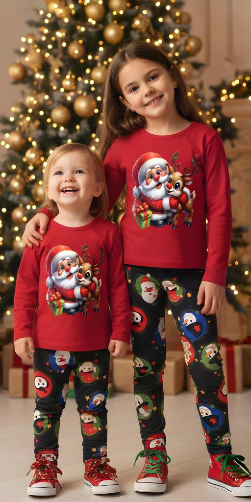 Комплект тънък 2 части (б/к.) Коледни мотиви 8