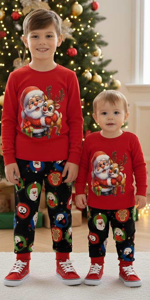 Комплект тънък 2 части (б/д.) Коледни мотиви 8